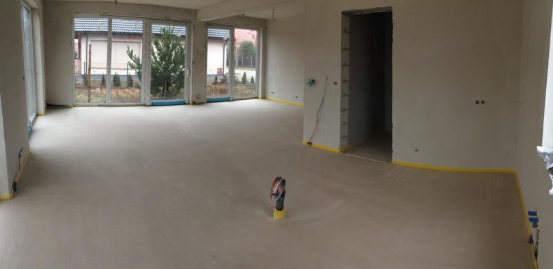 Posadzki anhydrytowe w domu oraz apartamencie